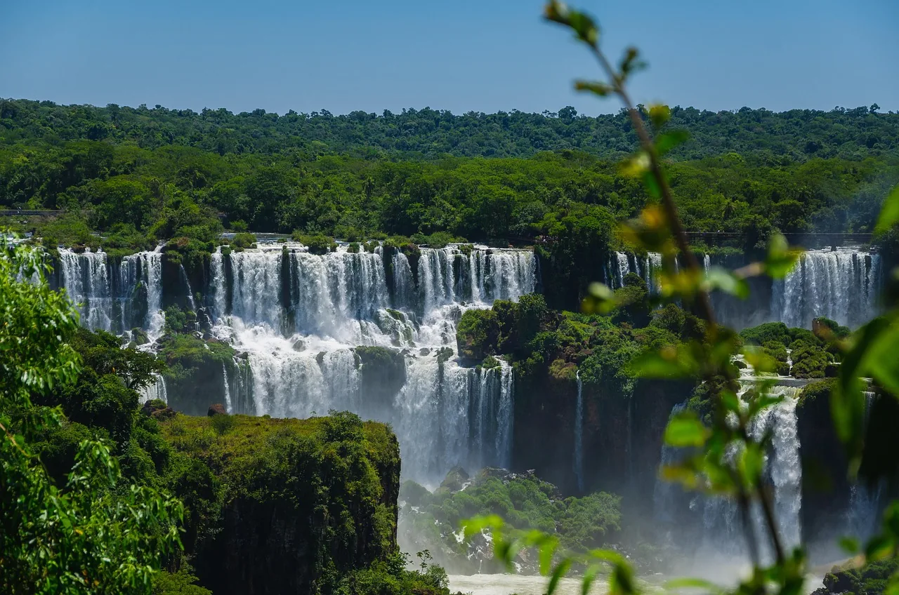 Iguazu Falls in Brazil for permanent residency planning.