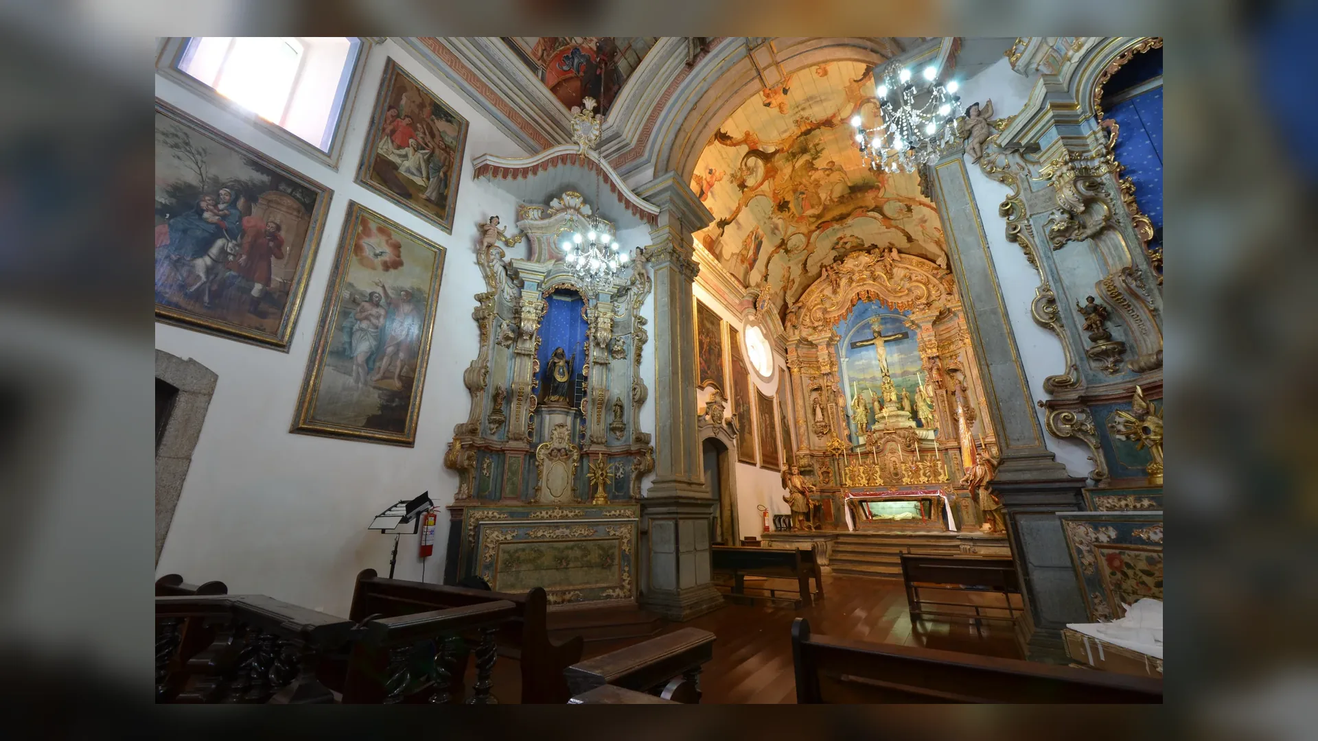 Sanctuary of Congonhas in Brazil.