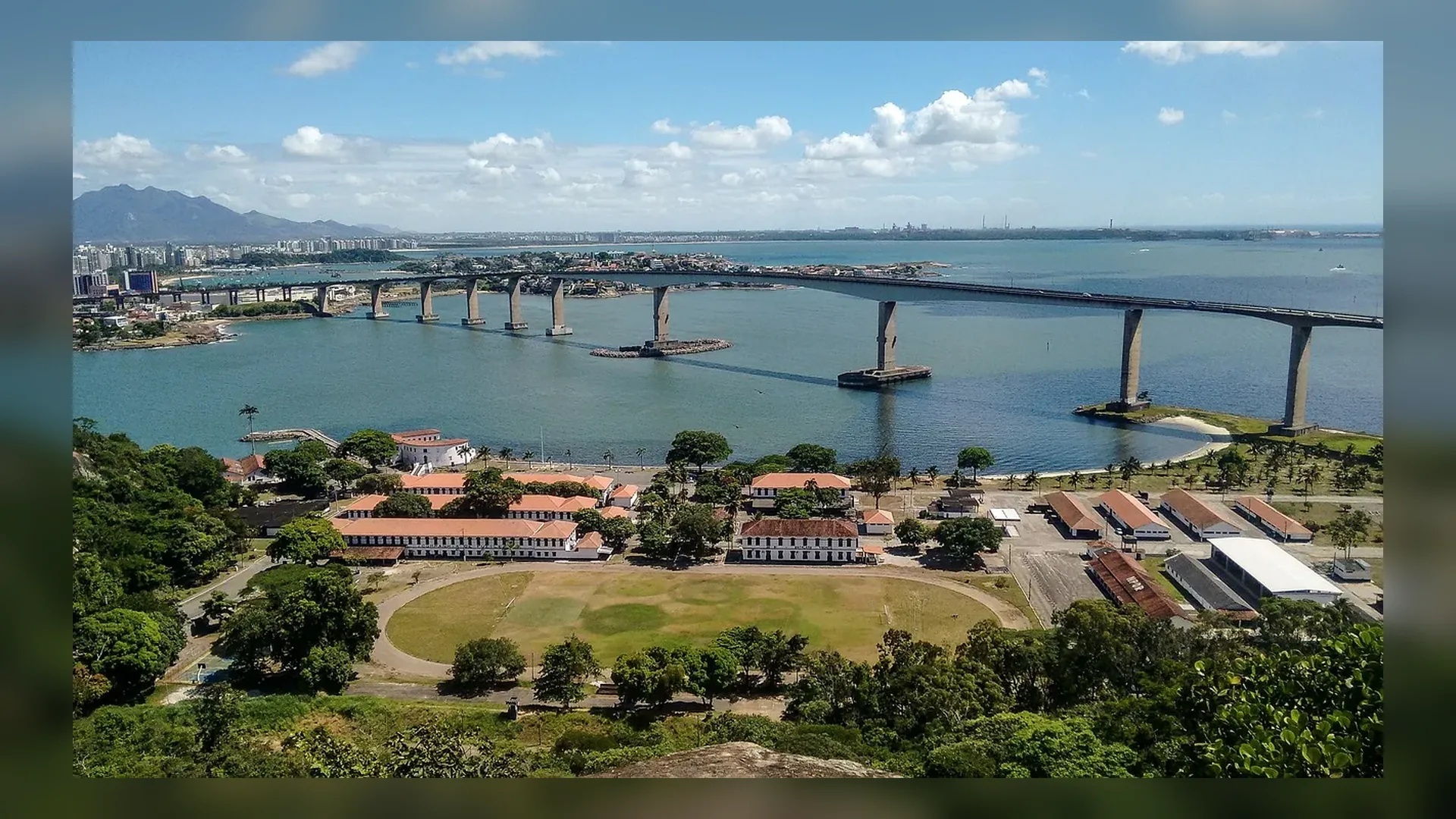 Vitoria bay in Brazil.