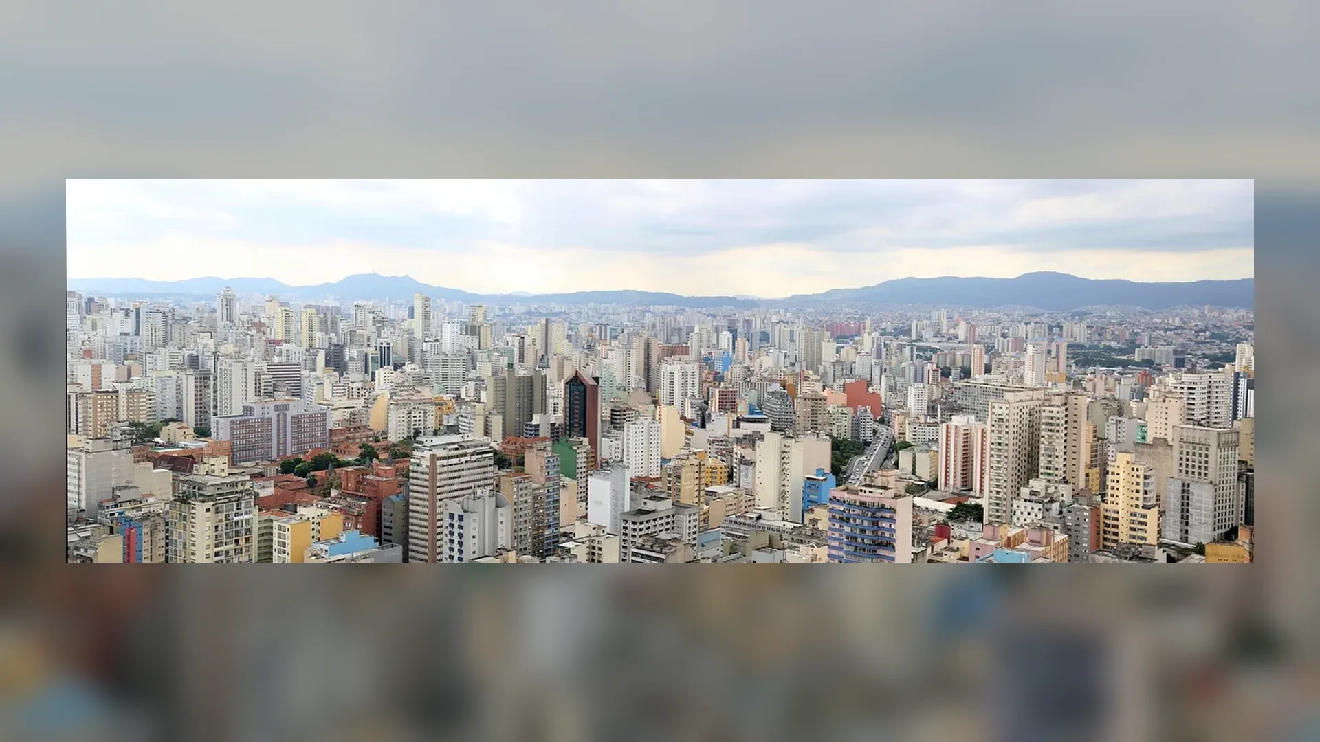 Liberdade district in Sao Paulo architecture and streets in Brazil.